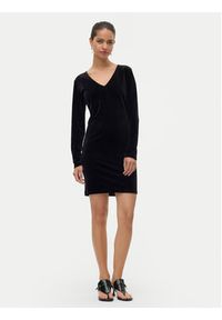 Vero Moda Sukienka koktajlowa Effie 10317001 Czarny Slim Fit. Kolor: czarny. Materiał: welur. Styl: wizytowy #4