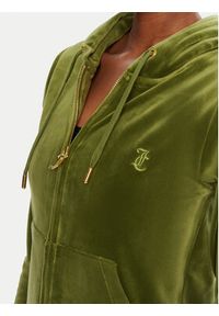 Juicy Couture Bluza Robertson JCAP176G Zielony Slim Fit. Kolor: zielony. Materiał: syntetyk