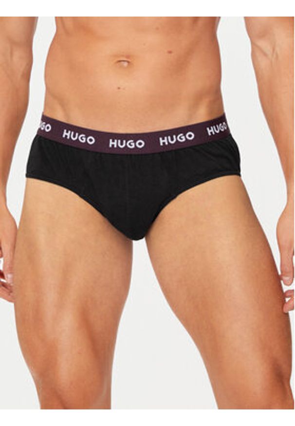 Hugo Komplet 3 par slipów 50517879 Kolorowy. Materiał: bawełna. Wzór: kolorowy