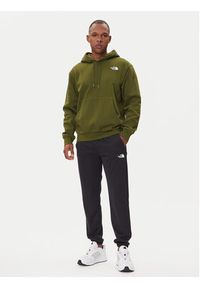 The North Face Bluza Essential NF0A89ES Zielony Regular Fit. Kolor: zielony. Materiał: bawełna #3