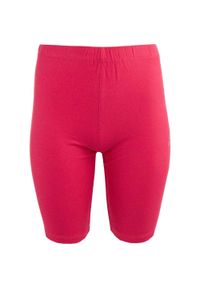 ZSPORT - Elastyczne Szorty Dorina Fuchsia 2XL - Komfort i Styl dla Kobiet. Kolor: różowy. Materiał: elastan, bawełna. Sport: fitness