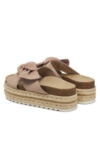 DeeZee Espadryle CT0626-16 Beżowy. Kolor: beżowy. Materiał: materiał #5