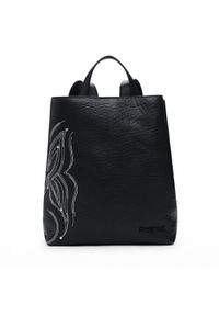 Desigual Plecak Goodall Sumy 25SAKP08 Czarny. Kolor: czarny. Materiał: skóra