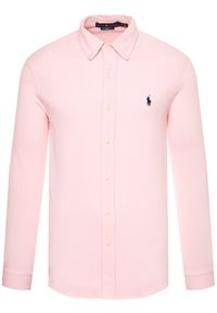 Polo Ralph Lauren Koszula Classics 710654408049 Różowy Regular Fit. Typ kołnierza: polo. Kolor: różowy. Materiał: bawełna