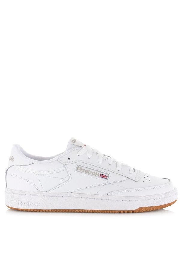 Buty do chodzenia damskie Reebok Club C 85. Zapięcie: sznurówki. Kolor: biały, brązowy, zielony, wielokolorowy. Materiał: guma, skóra, syntetyk, materiał. Szerokość cholewki: normalna. Model: Reebok Club. Sport: turystyka piesza