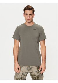 G-Star RAW - G-Star Raw T-Shirt Base D19070 1260 Szary Slim Fit. Kolor: szary. Materiał: bawełna