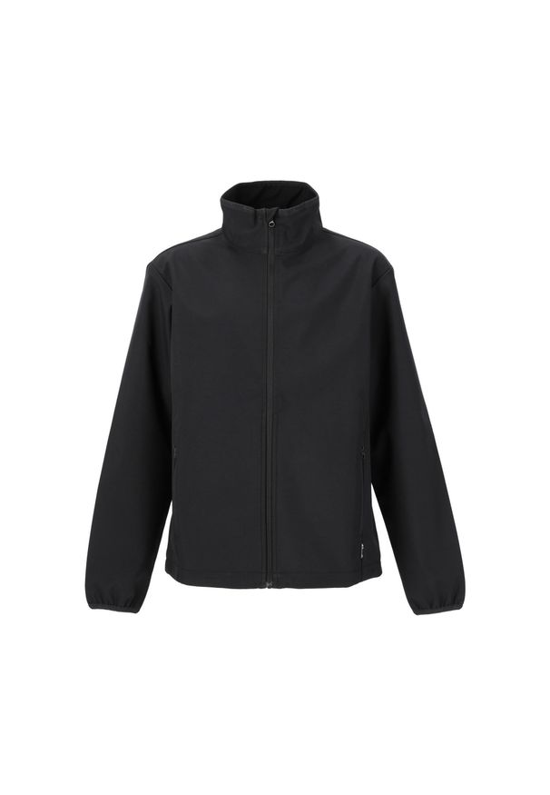Dziecięca kurtka wodoodporna Whistler Lango. Kolor: czarny. Materiał: softshell. Styl: sportowy