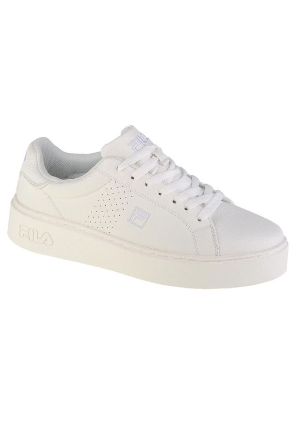Buty sportowe Sneakersy damskie, Fila Crosscourt Altezza R Wmn. Kolor: biały. Materiał: guma, materiał, tkanina, syntetyk. Sport: turystyka piesza