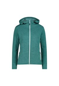 Bluza damska turystyczna CMP 30E9676. Kolor: zielony. Materiał: polar. Sport: turystyka piesza #1