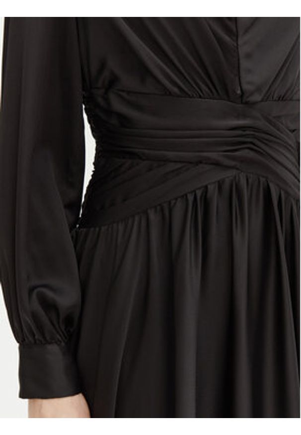 Guess Sukienka wieczorowa W5PK1X WD8G2 Czarny Regular Fit. Kolor: czarny. Materiał: syntetyk. Styl: wizytowy