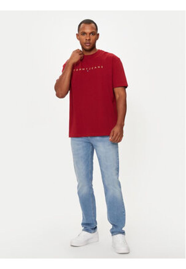 Tommy Jeans Jeansy Ryan DM0DM20758 Niebieski Slim Fit. Kolor: niebieski