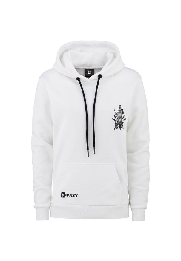 Bluza damska z kapturem MAJESTY 2023 Classic Lady Hoodie Vestal M. Typ kołnierza: kaptur. Kolor: biały