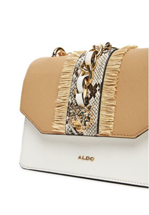 Aldo Torebka Annassi 14029160 Beżowy. Kolor: beżowy. Materiał: skórzane