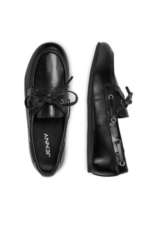 Jenny - JENNY Półbuty CEO-5666-2 Czarny. Kolor: czarny. Materiał: materiał, syntetyk