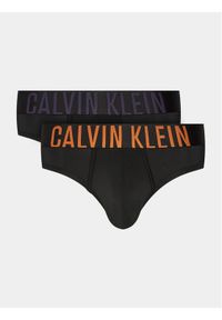 Calvin Klein Underwear Komplet 2 par slipów 000NB2598A Czarny. Kolor: czarny. Materiał: syntetyk