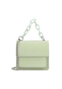 Kazar - Szałwiowa torebka damska. Kolor: zielony. Materiał: skórzane. Styl: klasyczny. Rodzaj torebki: do ręki #1