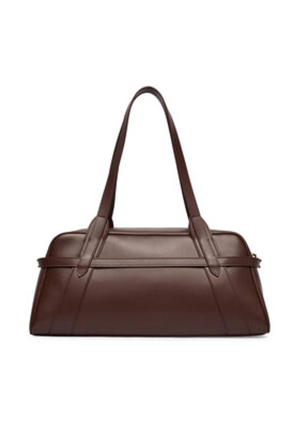 Elisabetta Franchi Torebka BS-31N-62E2-V1000 Brązowy ciemny. Kolor: brązowy. Materiał: skórzane