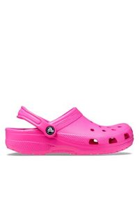 Crocs Klapki Classic 10001 Różowy. Kolor: różowy