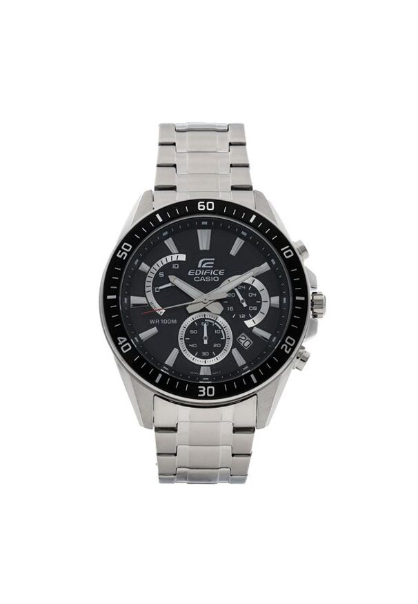 Casio Zegarek Edifice EFR-552D-1AVUEF Srebrny. Kolor: srebrny