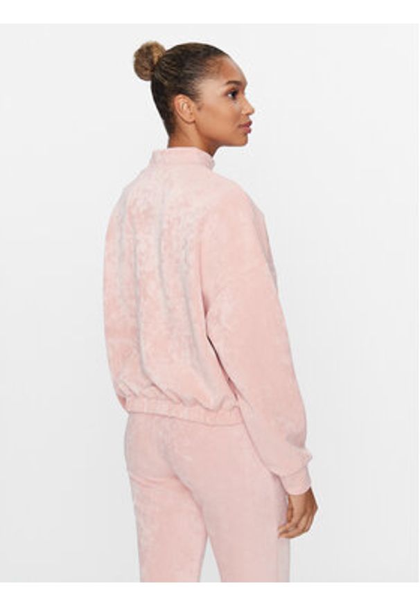 Guess Bluza Aleta V3BQ00 KBC00 Różowy Regular Fit. Kolor: różowy. Materiał: syntetyk