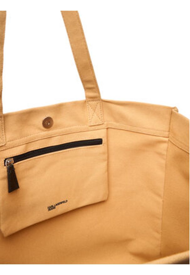 Karl Lagerfeld Jeans Torebka A1W50002 Beżowy. Kolor: beżowy