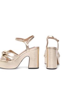 Nine West Sandały WFA2634-1 Złoty. Kolor: złoty. Materiał: syntetyk #5