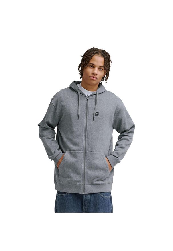 DC Shoes - Bluza na zamek dla Mężczyzn LORION Czarny. Kolor: szary. Materiał: tkanina, poliester, bawełna. Sport: skateboard