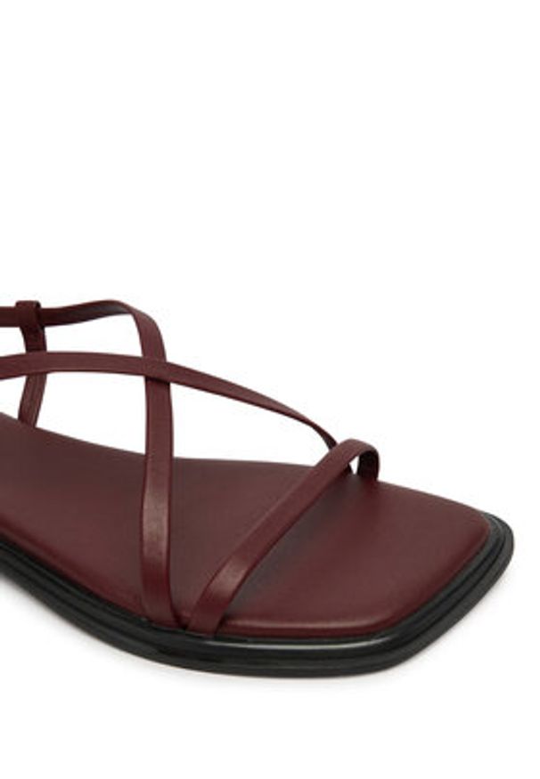 Vagabond Shoemakers Sandały Izzy 5713-201-38 Bordowy. Kolor: czerwony. Materiał: skóra
