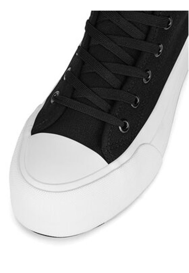 Jenny Fairy Trampki WFA2939-1 Czarny. Kolor: czarny. Materiał: materiał