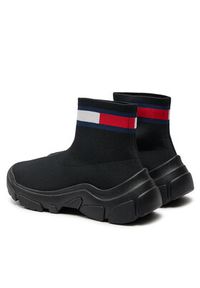 Tommy Jeans Sneakersy Tjw Sock Boot EN0EN02446 Czarny. Kolor: czarny #4