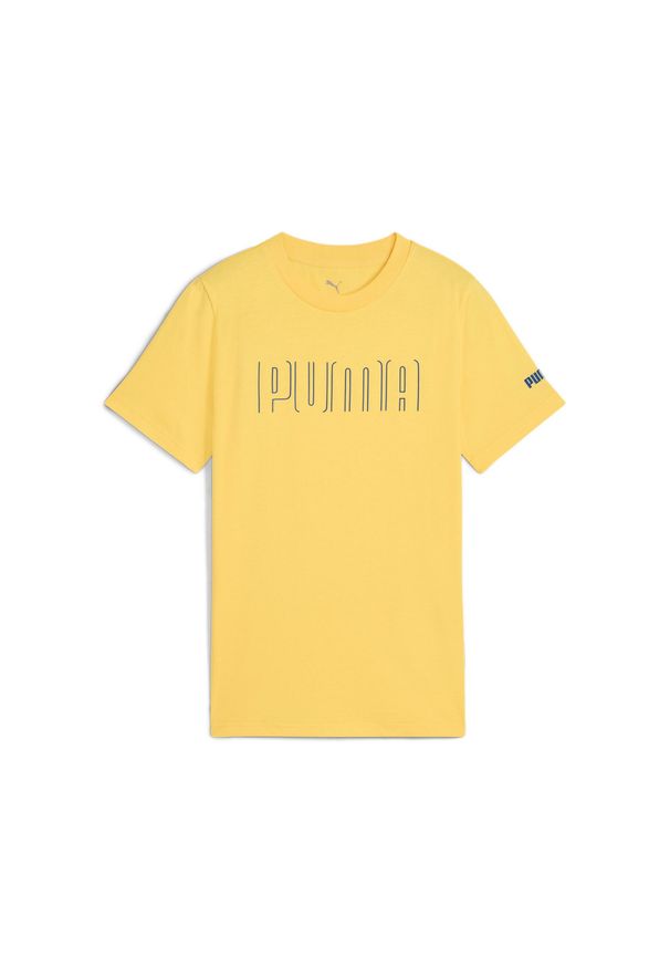 Puma Koszulka Sport Graphic 68585055. Kolor: żółty