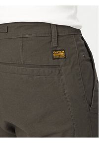 G-Star RAW - G-Star Raw Szorty materiałowe Bronson 3.0 D26337-E172 Szary ciemny Slim Fit. Kolor: szary. Materiał: bawełna #5