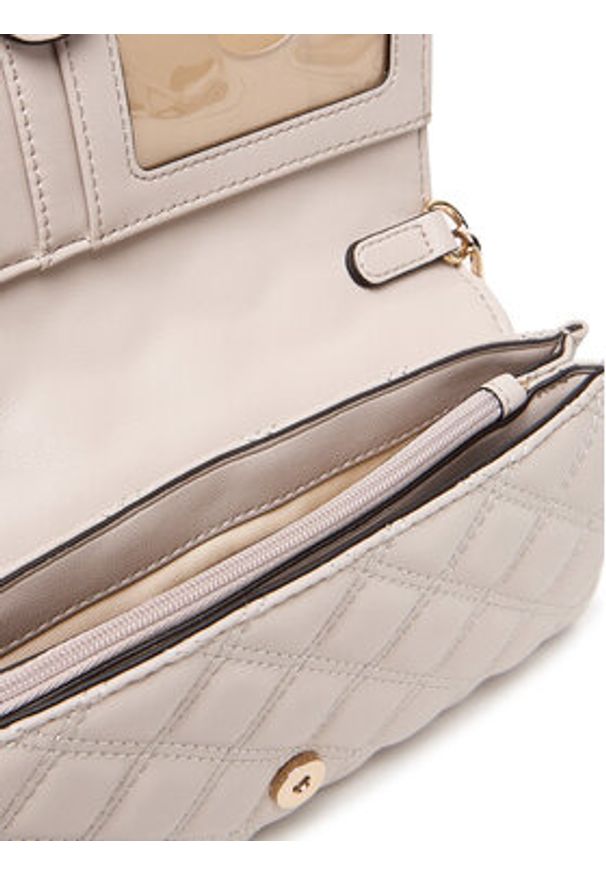 Guess Torebka Giully II Mini HWQG96 73750 Beżowy. Kolor: beżowy. Materiał: skórzane