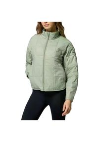 columbia - Kurtka COLUMBIA SIENNA HILL QUILTED JACKET Zielony. Kolor: zielony. Materiał: syntetyk
