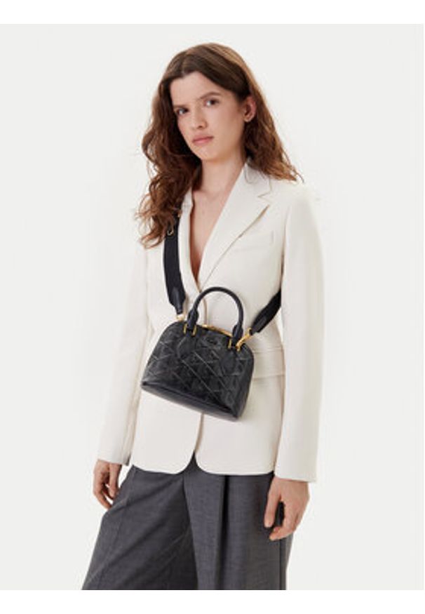 Lacoste Torebka NF4876MH Czarny. Kolor: czarny. Materiał: skórzane