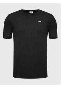 Fila T-Shirt Edgar 689111 Czarny Regular Fit. Kolor: czarny. Materiał: bawełna #4