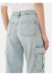 Guess Jeans Jeansy W5RA1R D5M51 Błękitny Regular Fit. Kolor: niebieski