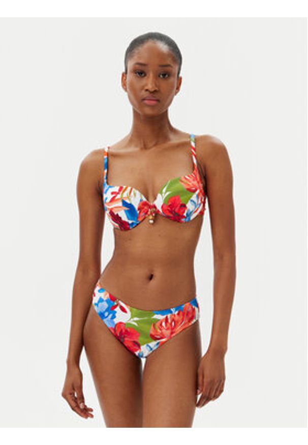 SELMARK - Selmark Dół od bikini BL506 Kolorowy. Materiał: syntetyk. Wzór: kolorowy