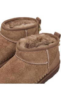 Ugg Śniegowce W Classic Ultra Mini Biarritz 1171538 Beżowy. Kolor: beżowy. Materiał: skóra, zamsz #3