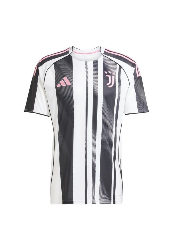 Adidas - Koszulka podstawowa Juventus 25/26. Kolor: czarny, biały, wielokolorowy