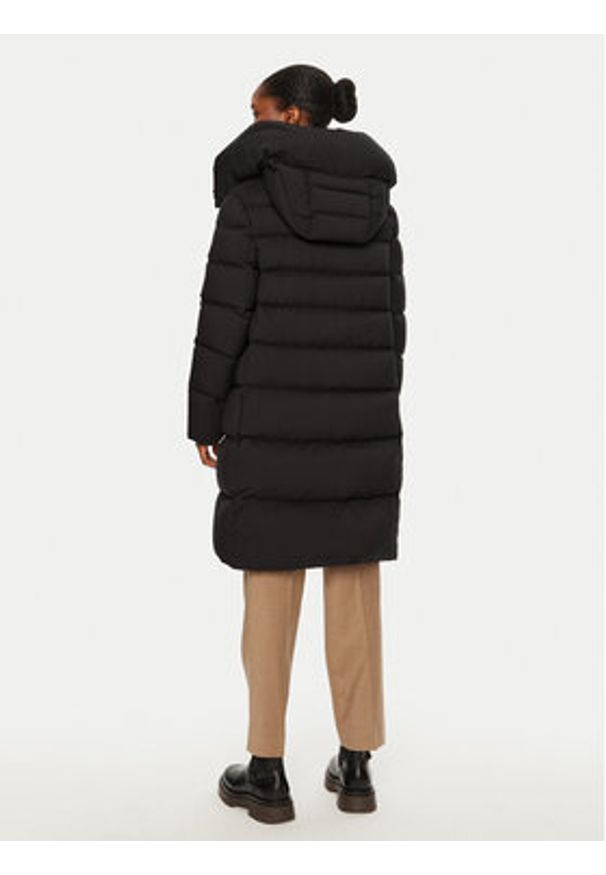 Hetrego - Hetregó Kurtka puchowa Lena 8N697 Czarny Regular Fit. Kolor: czarny. Materiał: syntetyk