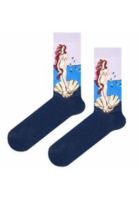 His Story - Tematyczne Skarpetki Bawełniane - Rzeźba Wenus. Kolor: wielokolorowy. Materiał: elastan, bawełna, poliamid #4