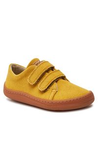 Froddo Sneakersy Barefoot Vegan G3130248-6 S Żółty. Kolor: żółty #4
