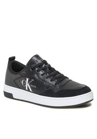 Calvin Klein Jeans Sneakersy Basket Cupsole Low Lth Mono YM0YM00574 Czarny. Kolor: czarny. Materiał: skóra #1