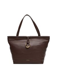 Coccinelle Torebka Bag Smoth L E1 T1F 11 01 01 Brązowy. Kolor: brązowy. Materiał: skórzane