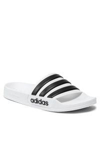 Adidas - Klapki adidas. Kolor: biały #1