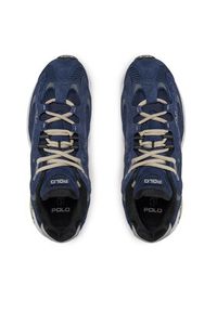 Polo Ralph Lauren Sneakersy 809913302002 Granatowy. Kolor: niebieski. Materiał: zamsz, skóra #4