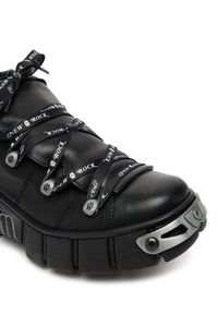 NEW ROCK Sneakersy M-WALL106NSHLACE-C2 Czarny. Kolor: czarny. Materiał: skóra #5