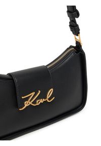 Karl Lagerfeld - KARL LAGERFELD Torebka A3W30290 Czarny. Kolor: czarny. Materiał: skórzane #3