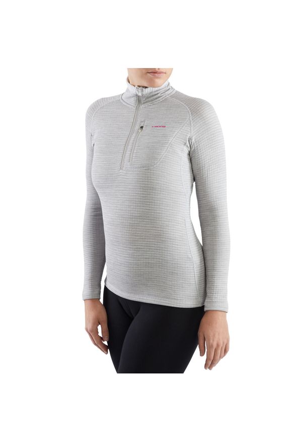 Bluza techniczna trekkingowa damska Viking Admont. Kolor: szary. Sport: turystyka piesza